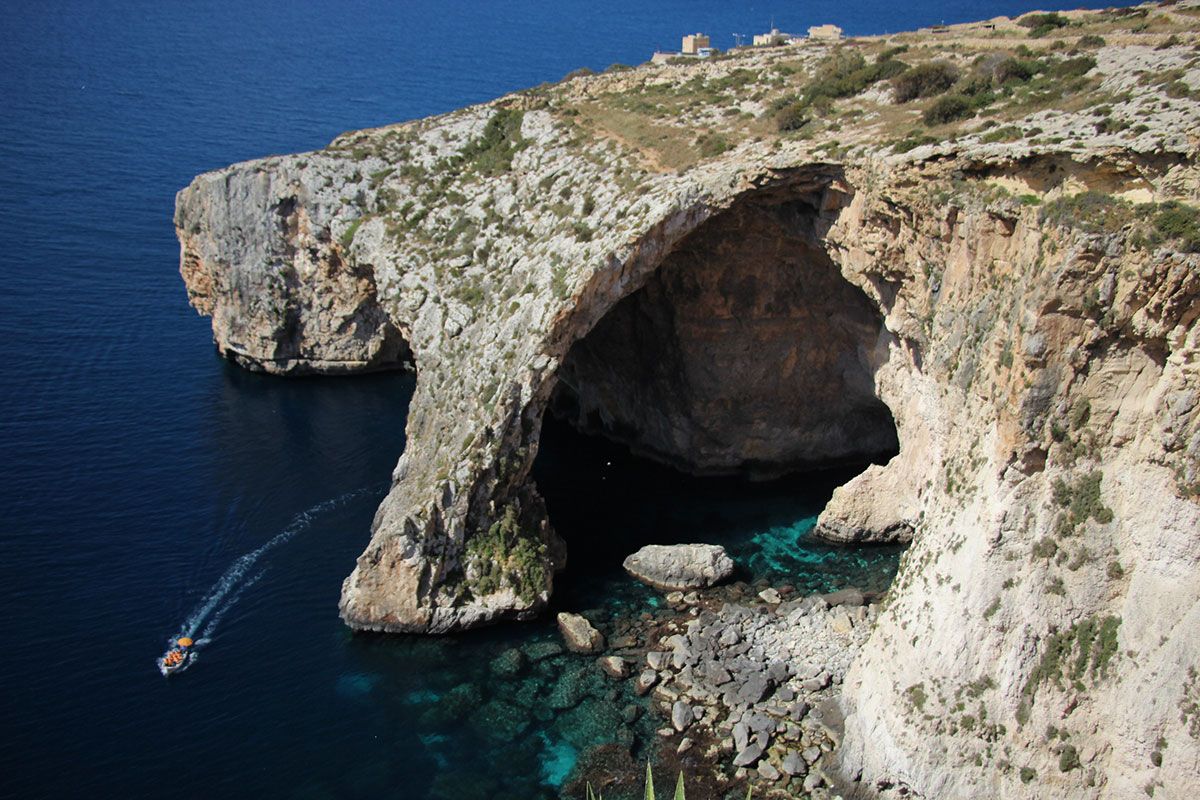 Blue Grotto Málta