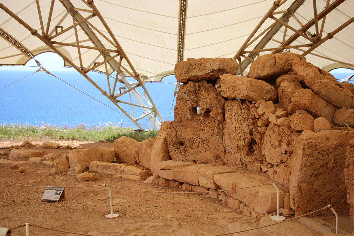 Mnajdra megalitikus templom Málta