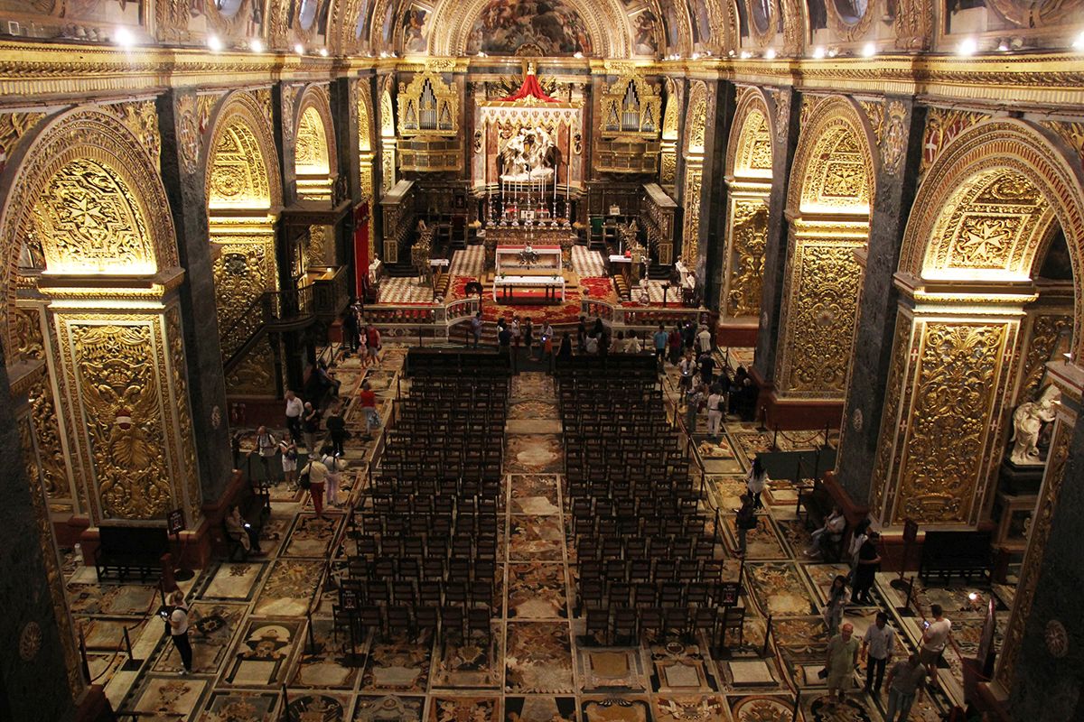 Szent János katedrális Málta Valletta